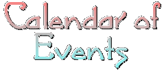 Calender of Events